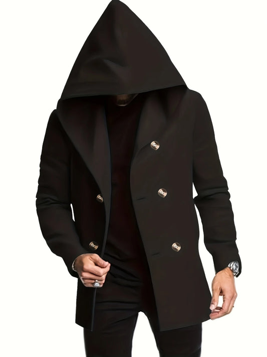 Hooded Wool Blend  Coats