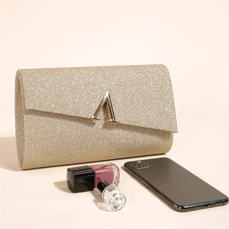 Elegant Glitter Clutch Purses Evening Bag
