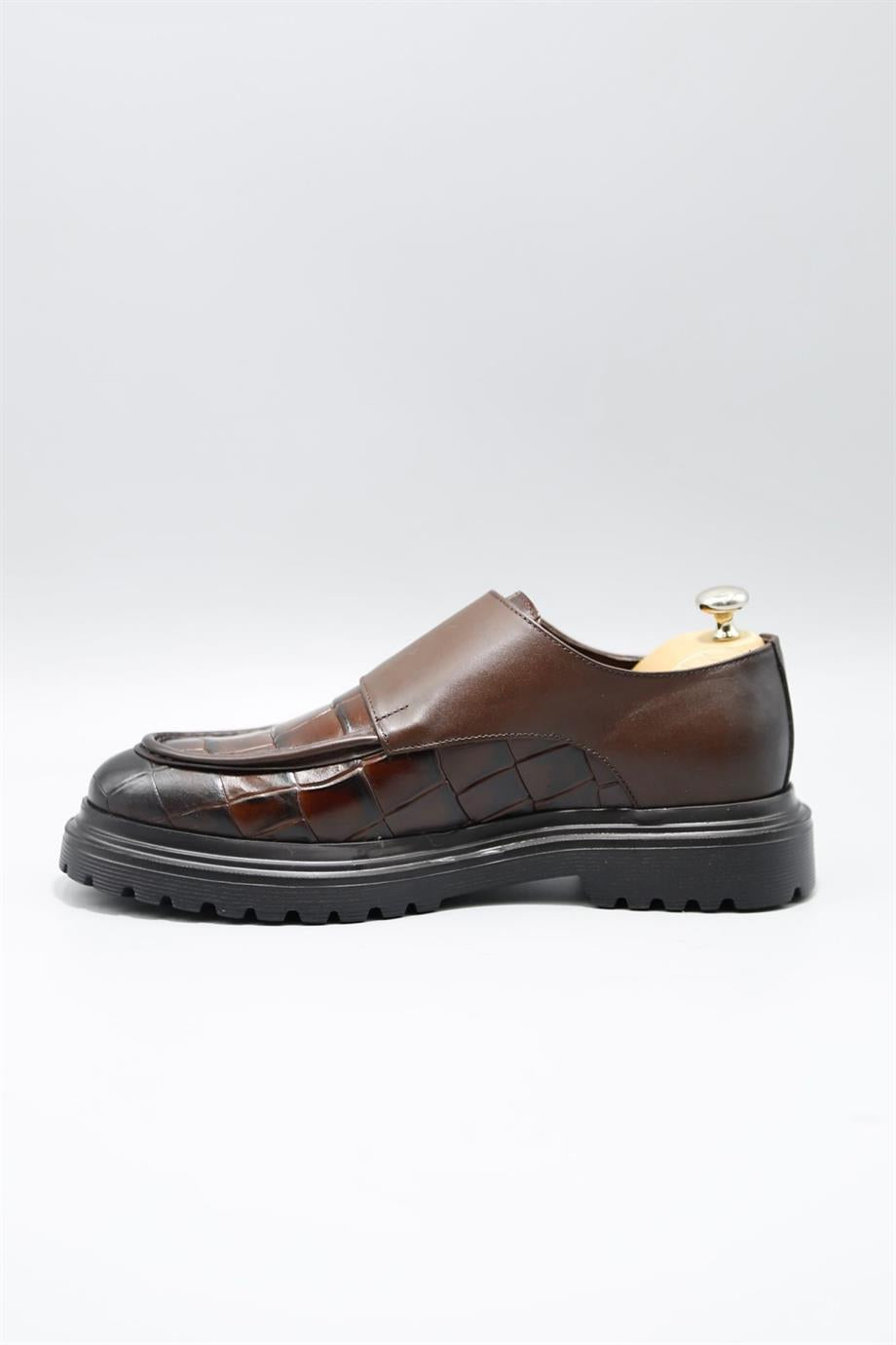 Casual Embossed Loafers Shoes