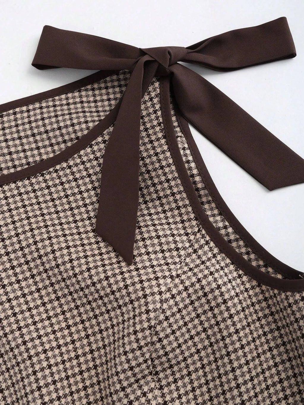 Tie Bowknot Retro Dress