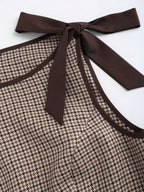 Tie Bowknot Retro Dress