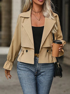 Double Breasted Trench Coat