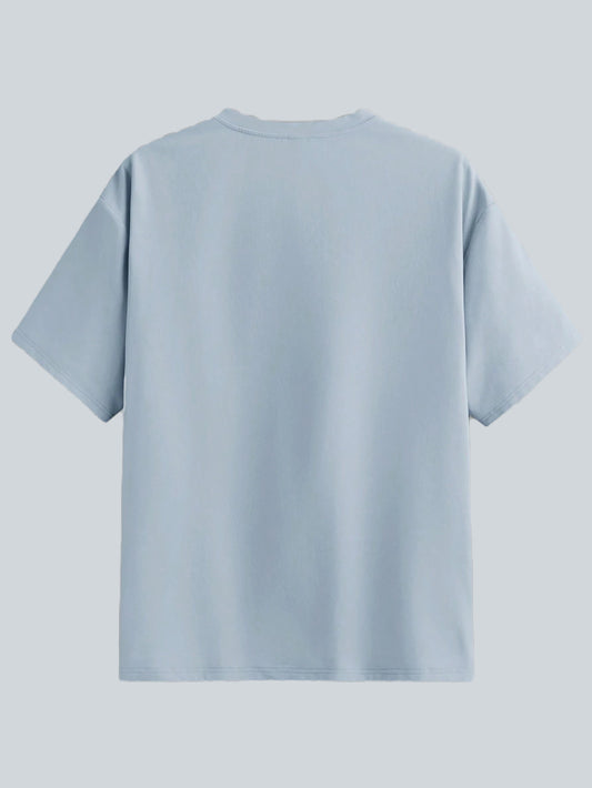 RARE MONSTER Round Neck Knitted Casual Short-Sleeve T-Shirt
