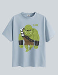RARE MONSTER Round Neck Knitted Casual Short-Sleeve T-Shirt