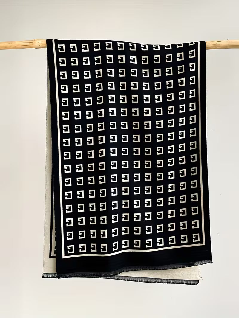 Versatile Double-sided  Scarf