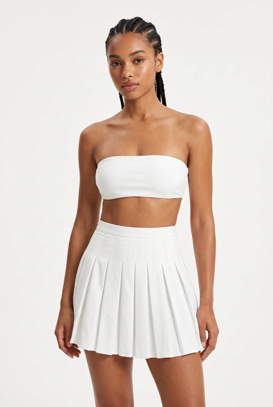 The Ultimate Pleated Mini Skirt