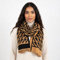 Reversible Faux Cashmere Splice Scarf