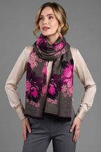 Reversible Blossom Burst Scarf