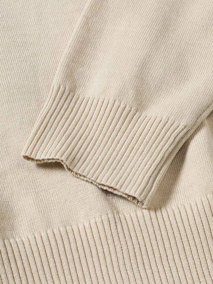 Men Solid Turtleneck Sweater