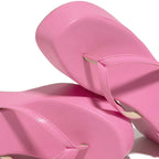 Tie Leg Toe Post Sandals