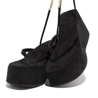 Tie Leg Toe Post Sandals