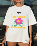 RARE Flower Round Neck T-Shirt